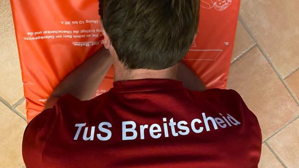 Funktionstraining im Wohnzimmer